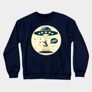 Cosmic Abduction Celebration Tee Crewneck Sweatshirt
